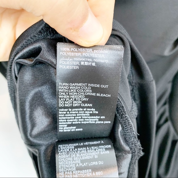 Bebe | Faux Leather Contrast Knit Dress - Picture 10 of 12